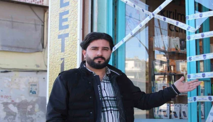 İş yeri soyuldu, hırsızlara Teslim olun çağrısı yaptı