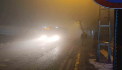 Kahramanmaraş sise teslim oldu, göz gözü görmedi