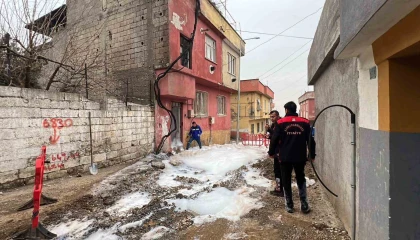 Kahramanmaraşta doğal gaz borusu patladı: 3 yaralı