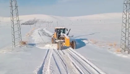 Kahramanmaraşta kar temizliği
