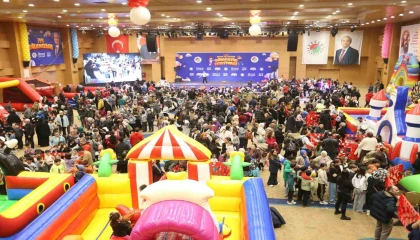 Kepezin Sömestir Festivali çocuklara şenlik yaşatıyor