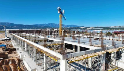 Kınık Toptancı Hal Kompleksi bölgenin tarımsal ticaretini güçlendirecek