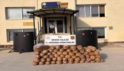 Mersinde 335 kilo kaçak tütün ele geçirildi