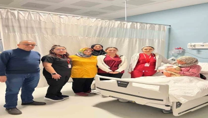 Osmaniyede 2026 yılının ilk bebeği dünyaya geldi