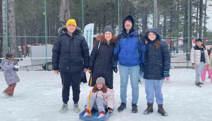 Osmaniyede bir ilk: Zorkun Yaylası kar festivali ile renklendi