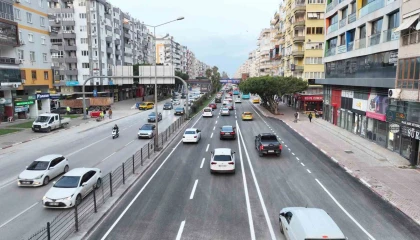 100. Yıl Bulvarında altı etaplı çalışmanın üçüncü etabı tamamlandı