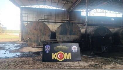 Adanada 115 bin litre kaçak akaryakıt ele geçirildi