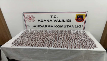 Adanada 5 bin sentetik ecza ele geçirildi: 2 tutuklama
