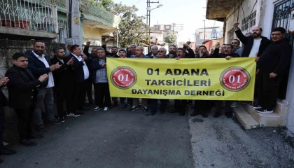 Adanada taksicilerden korsan taksi eylemi