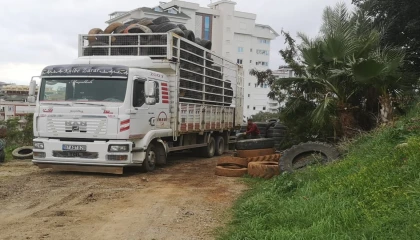 Alanyada 6 yılda 30 tır atık araç lastiği, geri dönüşümle ekonomiye kazandırıldı
