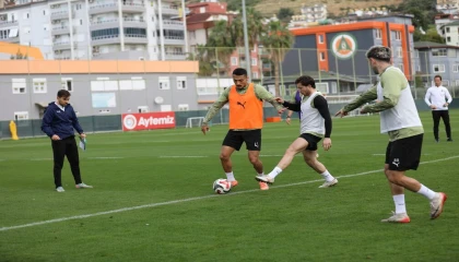 Alanyaspor, Başakşehir maçı hazırlıklarına başladı