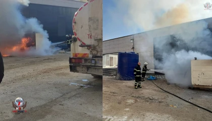 Antakya Mahfel tesislerinde jeneratör yangını korkuttu
