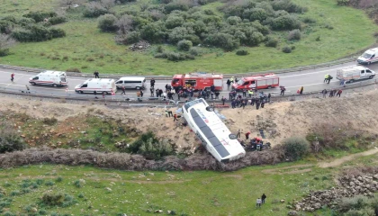 Antalyada otobüs kazası: 8 ölü, 26 yaralı