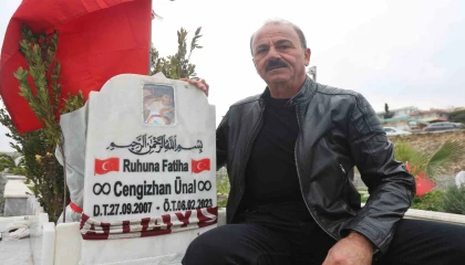 Asrın felaketinin 3üncü yıl dönümünde deprem mezarlığında hüzünlendiren ziyaret