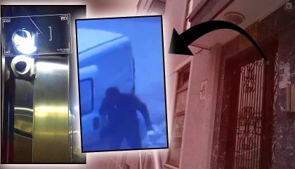 Dedektif gibi iz süren apartman yönetimi, asansördeki idrar kokusunun kaynağının kargocu olduğunu tespit etti