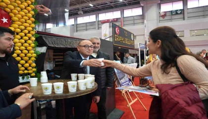 Erdemli, EMITT Fuarında ziyaretçilerin ilgi odağı oldu