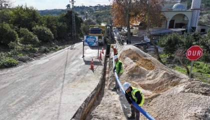 Erdemlide su altyapısı yenilendi, mahalle kesintisiz suya kavuştu
