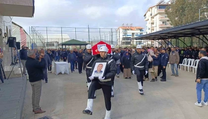 Gazipaşa Havalimanında görevli polis memuru hayatını kaybetti