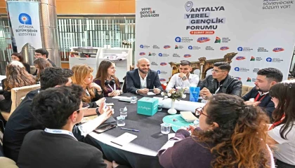 Gençler ‘Antalya Yerel Gençlik Forumunda buluştu