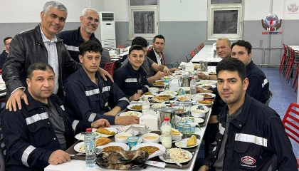 GÜNGÖR EMEKÇİLERLE İSKENDERUN’DA İFTARDA BULUŞTU