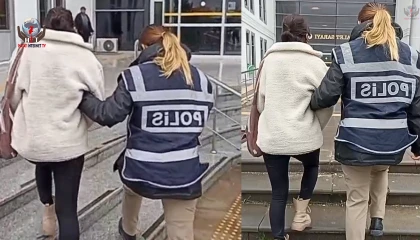Hapis cezasıyla aranan kadın hırsız Defnede yakalandı
