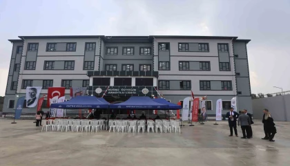 Hatayda depremin ardından inşa edilen 225inci okulun açılışı gerçekleştirildi