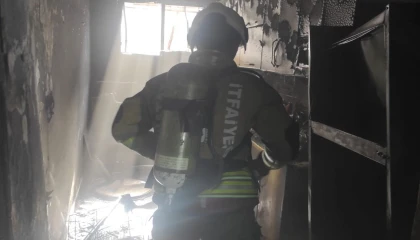 İskenderunda müstakil ev yangını