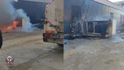 Jeneratör alevlere teslim oldu