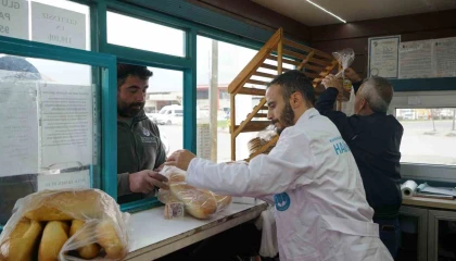 Kahramanmaraşta günlük 50 bin halk ekmek üretiliyor