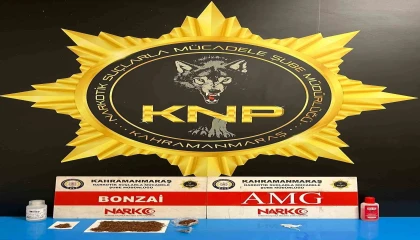 Kahramanmaraşta narkotik operasyonu: 2 tutuklama