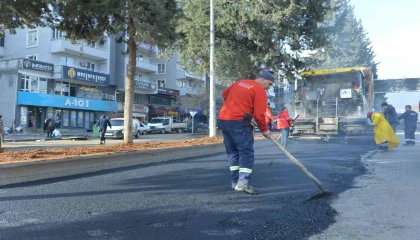 Kahramanmaraşta yol bakım ve onarım çalışmaları