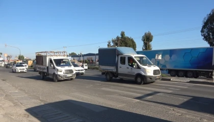 Kaza anı araç kamerasında: Daha önce 3 kişi ölmüştü bu sefer yayalara motosiklet çarptı