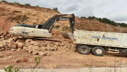 Kepezde heyelan riskine müdahale