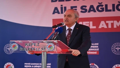 Kepeze bir günde ikinci sağlık yatırımı