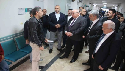 Kumluca Devlet Hastanesinde 1 yılda 424 bin 651 hasta muayene edildi