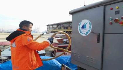 Mersinde deniz kirliliğine geçit yok: 25 bin metreküp tekne atığı bertaraf edildi