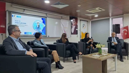 Mersinde öğrencilere ilham veren söyleşi