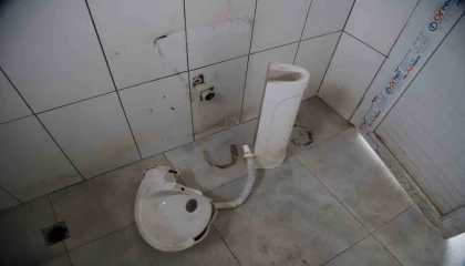 Mersinde parka çirkin saldırı