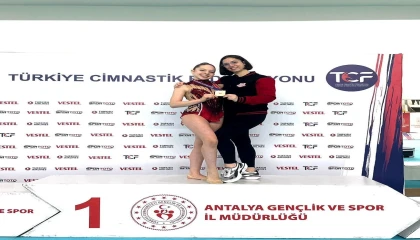 Muratpaşa, cimnastikte Türkiye şampiyonu