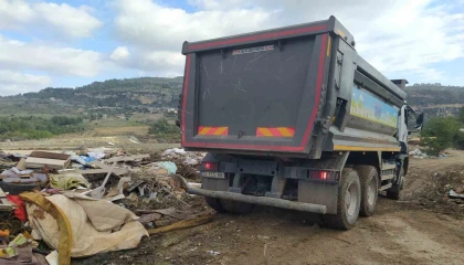 Ormanlık alana atık döken Mersin Yenişehir Belediyesine 4,6 milyon liralık ceza