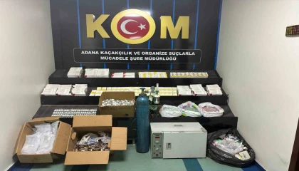 Polis evde 8 binden fazla ilaç ele geçirdi: 1 tutuklama