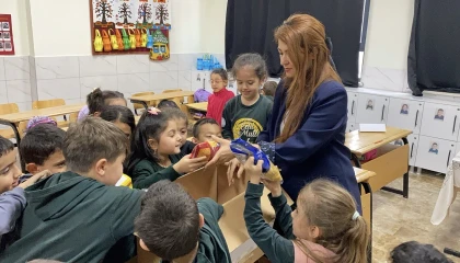 Ramazanda minik öğrencilerden anlamlı destek