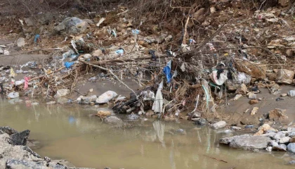 Selin ardından oluşan plastik atıklar dikkat çekti