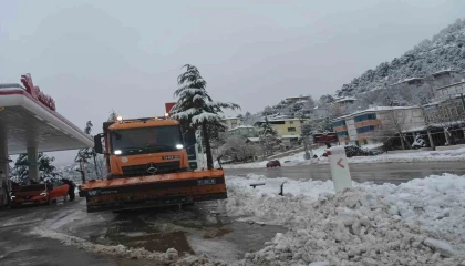Sertavul Geçidinde ulaşım kontrollü sağlanıyor