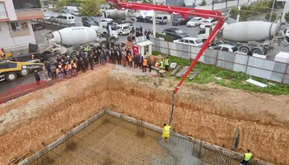 Tarsusta cami temeli atıldı