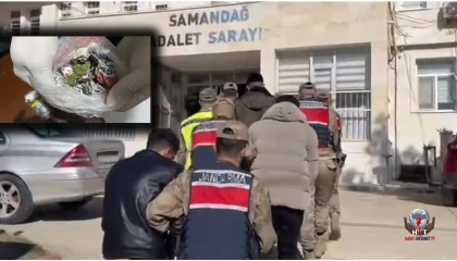 Turşu bidonunda uyuşturucu ticaretine 5 gözaltı