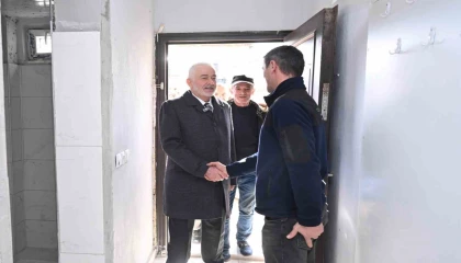 Yangında evini kaybeden aileye yeni yuva