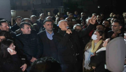 Zeydan Karalar tahliye sonrası Adanada anma etkinliklerine katıldı