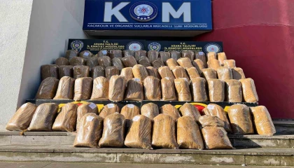 Adanada 1 ton kaçak tütün ele geçirildi