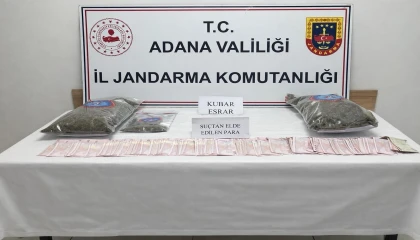 Adanada 2 kilo esrar ele geçirildi, 1 kişi tutuklandı